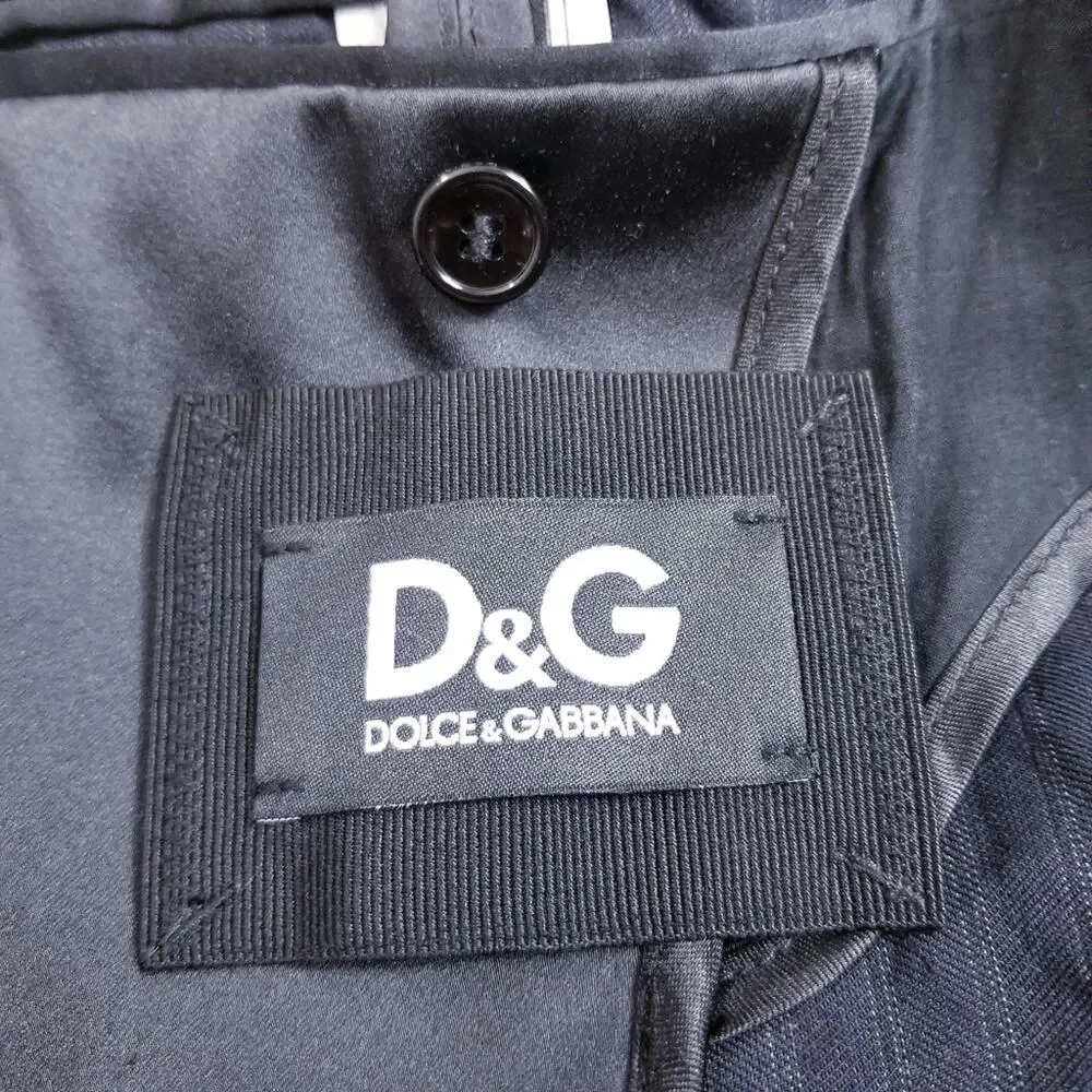 Dolce & Gabbana Sport Coat Blazer 2-Button Closure